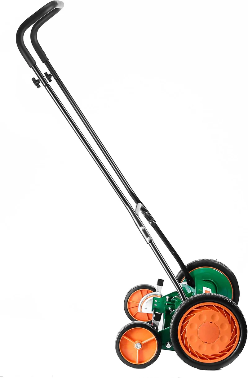 ULM GreenEdge 20" Manual Reel Lawn Mower 5-Blade Push Mower - Image 3